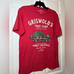 National Lampoon SMALL Christmas Vacation Griswold Tree Farm T Shirt NWT Holiday